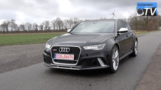 2014 Audi RS6 Avant 560hp  DRIVE amp SOUND 1080p [upl. by Atlas449]