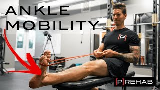 Ankle Mobility Exercises To Improve Ankle Dorsiflexion [upl. by Gautier435]