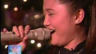 Charice Pempengco on The Ellen DeGeneres Show FULL [upl. by Toshiko]