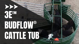 3E BudFlow® Cattle Tub  Cattle Equipment  Showcase [upl. by Pylle577]