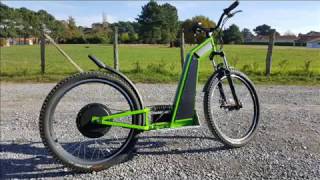 FABRICATION TROTTINETTE TOUT TERRAIN ELECTRIQUE [upl. by Eiznikam961]