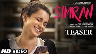 Official Movie Teaser  Simran  Kangana Ranaut  Hansal Mehta  TSeries [upl. by Egduj]