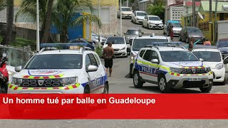 Un homme tué par balle en Guadeloupe [upl. by Mansur]