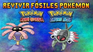 Donde Revivir Los Fósiles Pokemon en Rubi Omega y Zafiro Alfa [upl. by Legir]