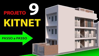 COMO FAZER 9 KITNET para alugar GASTANDO POUCO terreno 5x25 [upl. by Akerdal]