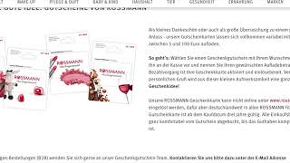 🦸‍♂️ Rossmann Coupon und Gutschein online einlösen – So gehts [upl. by Aihsemat247]