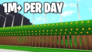 New 1Mday Bloxburg Orange Farm PATCHED [upl. by Marvella]