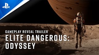 Elite Dangerous Odyssey  The Game Awards 2020 Gameplay Reveal Trailer  PS4 [upl. by Ravahs]