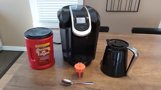 How To Use The Carafe With The Keurig 20 [upl. by Catima]