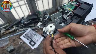 BROTHER DCP T220 Repair new modelRED LIGHT PROBLEMS [upl. by Nalym]