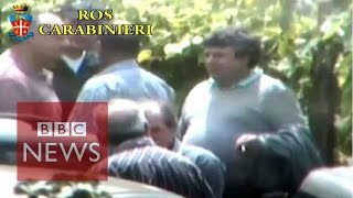 Mafia initiation ritual video released by Italian police [upl. by Adair]