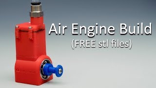 3D Printed Air Engine BUILD [upl. by Ringe]