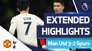 Manchester United 32 Spurs  EXTENDED HIGHLIGHTS [upl. by Harleigh]