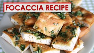 Focaccia Recipe [upl. by Iru]