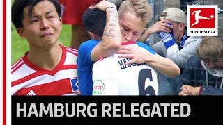 A Sad Day in Hamburg  Relegated For First Time in Bundesliga History [upl. by Anilesor]