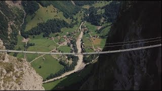 Klettersteig Mürren  Gimmelwald [upl. by Aleemaj]