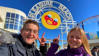 Blackpool Pleasure Beach Vlog April 2021 [upl. by Lorimer652]