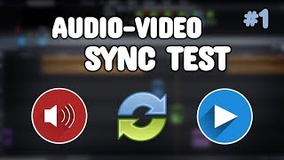 AudioVideo Sync amp Latency Test 60 FPS amp MP4 [upl. by Schiro]