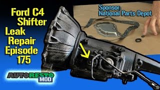 Ford C4 Transmission How To Fix Shifter Leak [upl. by Titania]