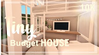 BLOXBURG Tiny Budget House 10k  House build [upl. by Barcroft]