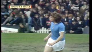 Man United 01 Man City 197374 Law backheel [upl. by Aramois]