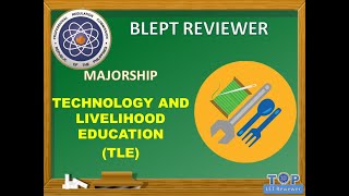 Technology and Livelihood Education TLE LET Reviewer [upl. by Royo]