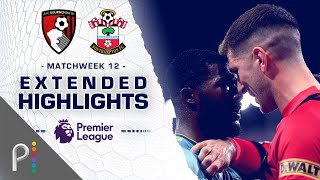 Bournemouth v Southampton  PREMIER LEAGUE HIGHLIGHTS  10192022  NBC Sports [upl. by Suravaj]