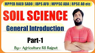 General Introduction  Soil Science  Agriculture  Part1 [upl. by Emerej]