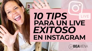 10 TIPS PARA UN LIVE EXITOSO EN INSTAGRAM INSTAGRAM LIVE [upl. by Darbee]