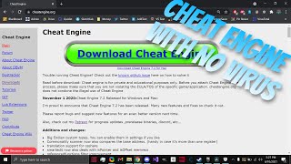 How to Download Cheat Engine WITHOUT Viruses 2022  Cheat Engine Tutorial Series Part 1 [upl. by Sella682]