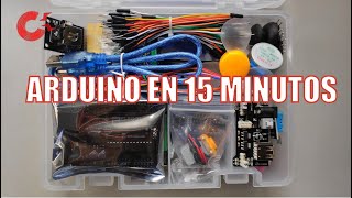 ARDUINO UNO KIT ELEGOO  APRENDE ARDUINO EN 15 MINUTOS [upl. by Leonie]