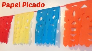 How to Make Papel Picado Mexican Streamers [upl. by Soule]