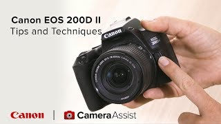 Canon EOS 200D Mark II Tutorial  Tips and Techniques [upl. by Kier978]