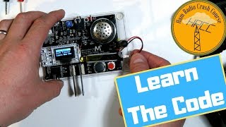 Morserino32 Morse Code Trainer Demonstration [upl. by Mehitable]