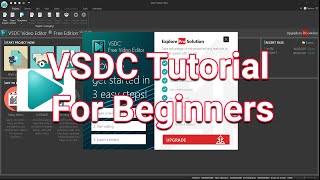 VSDC Tutorial  Designed For Beginners [upl. by Hildebrandt535]