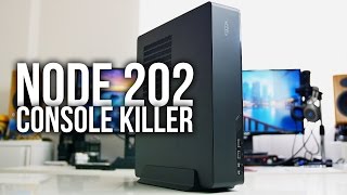 Fractal Design NODE 202  Console Killer ITX Gaming Case [upl. by Silverts]