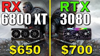 RX 6800 XT vs RTX 3080  Test in 9 Games  1440p [upl. by Sewell406]