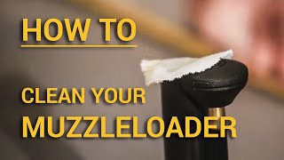 How to Clean Your CVA Muzzleloader [upl. by Kcod]