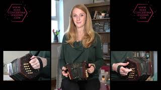 Irish Concertina Lesson Online with Caitlin Nic Gabhann [upl. by Misak]