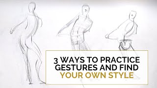 3 WAYS TO PRACTICE GESTURES AND FIND YOUR OWN STYLE [upl. by Adnertal13]