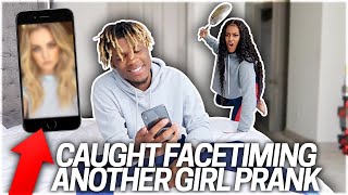 CAUGHT ON FACETIME WITH ANOTHER GIRL PRANK ON GIRLFRIEND [upl. by Gregg706]