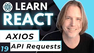 React Axios API Requests  Axios with React JS Tutorial [upl. by Leo]