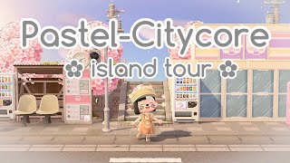 Nekuma Island Tour  Pastel Citycore  ACNH [upl. by Dlopoel965]