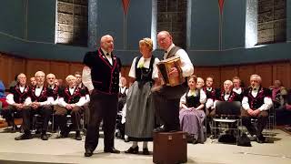 Jodlerklub Alpenrösli Münsingen Volkstümliches Kirchenkonzert 12 Nov 17 [upl. by Pessa776]