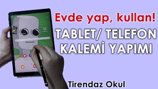 TABLET  TELEFON KALEMİ YAPIMI  NASIL YAPILIR  EVDE YAP TAVSİYE [upl. by Taft462]