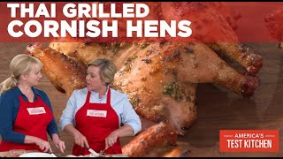 How to Make Thai Grilled Cornish Hens [upl. by Aihsenal]