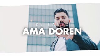 DE FACTO  Ama Doren Official 4K Video [upl. by Lyram]