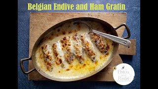 A Delicious creamy Belgian Endive and Ham Gratin [upl. by Pears753]