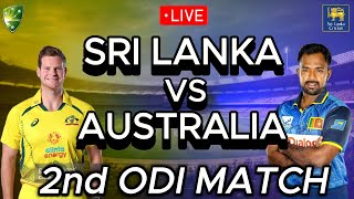 🔴 LIVE  Sri Lanka VS Australia 2nd ODI Match  2025 [upl. by Barnaby618]