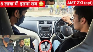 Driving 2021 Celerio ZXI AMT  How to Drive Automatic Car  Maruti Suzuki Celerio ZXI City Drive [upl. by Gabrielle6]